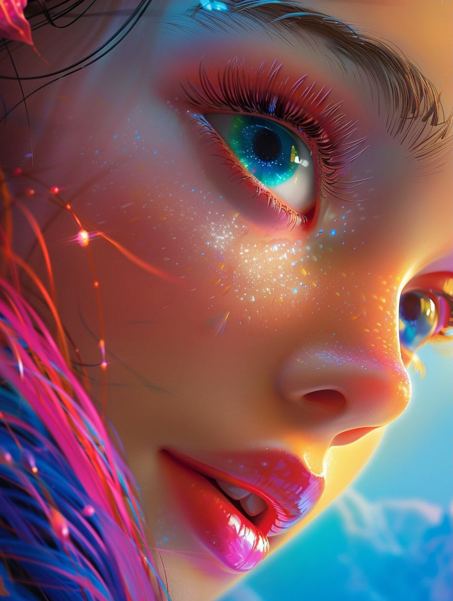 Vibrant Visions of Ethereal Beauty - Image 3