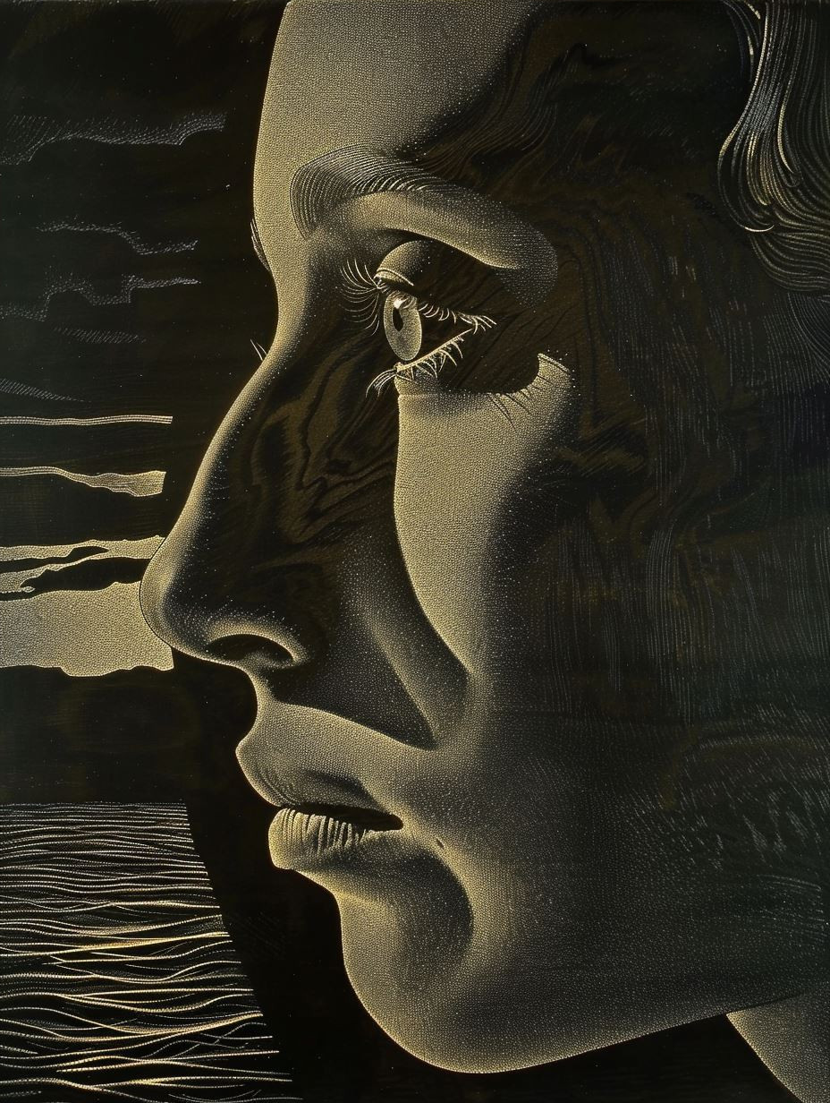 Ethereal Sculpted Shadows Portraiture - Image 4