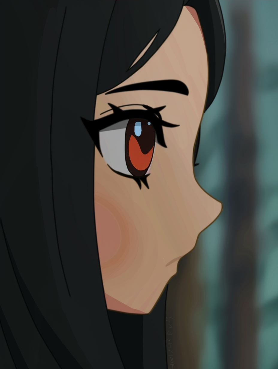 Four Visions of a Dark-Haired Muse - Image 3