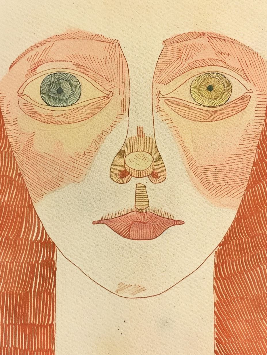 Ethereal Surrealist Portrait Studies - Image 1