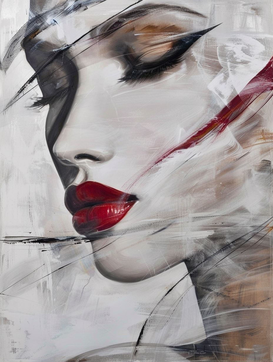 Whispers of Crimson and Shadow - Image 1