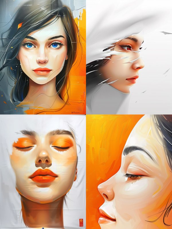 Ethereal Visions of Feminine Beauty