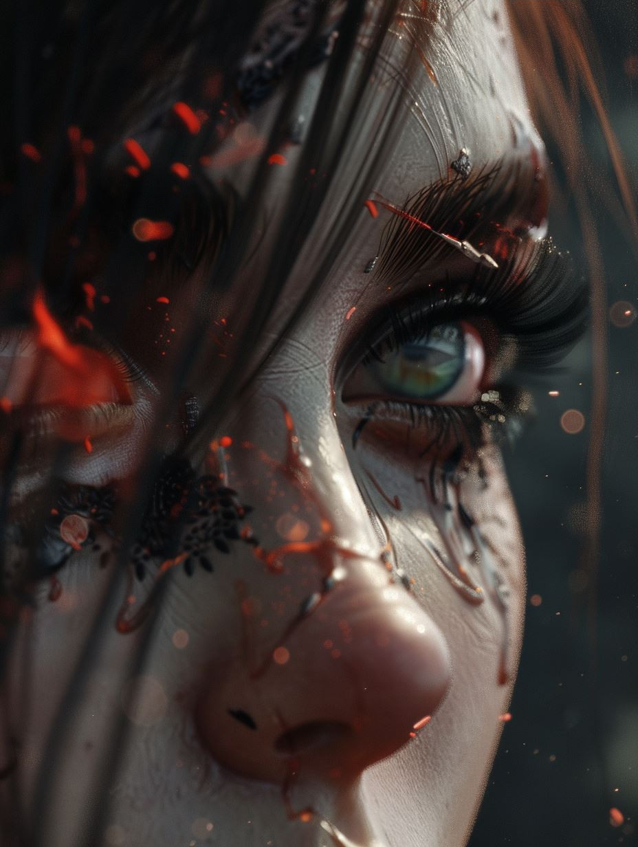Dark Elegance: Surreal Gothic Portraits - Image 3