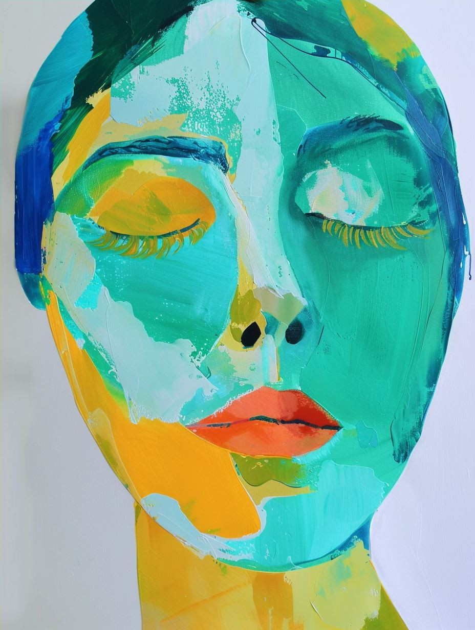 Vibrant Palette Portrait - Image 4