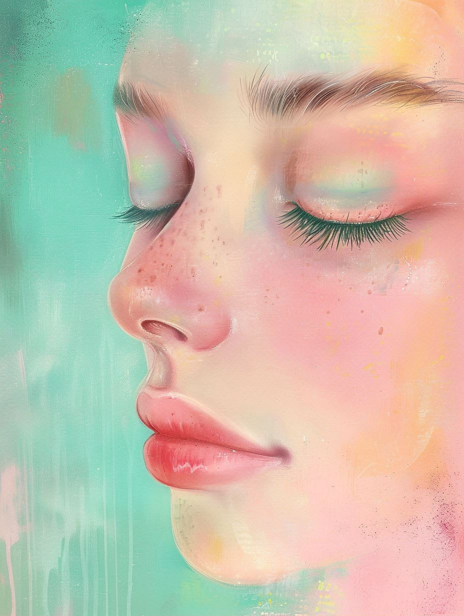Dreamy Pastel Portraits of Ethereal Girls - Image 1