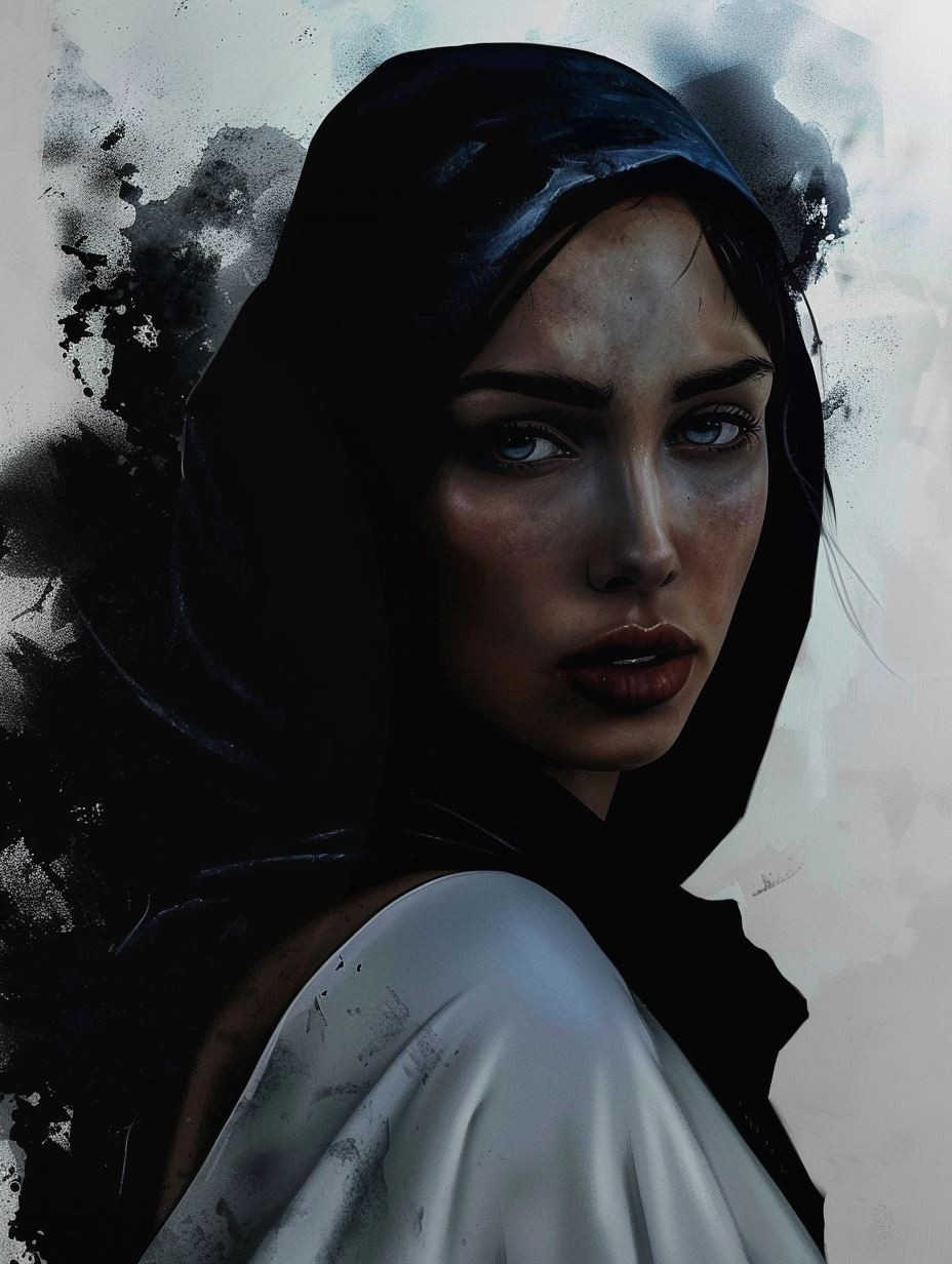 Shadows of Elegance: Dark Fantasy Portraits - Image 1