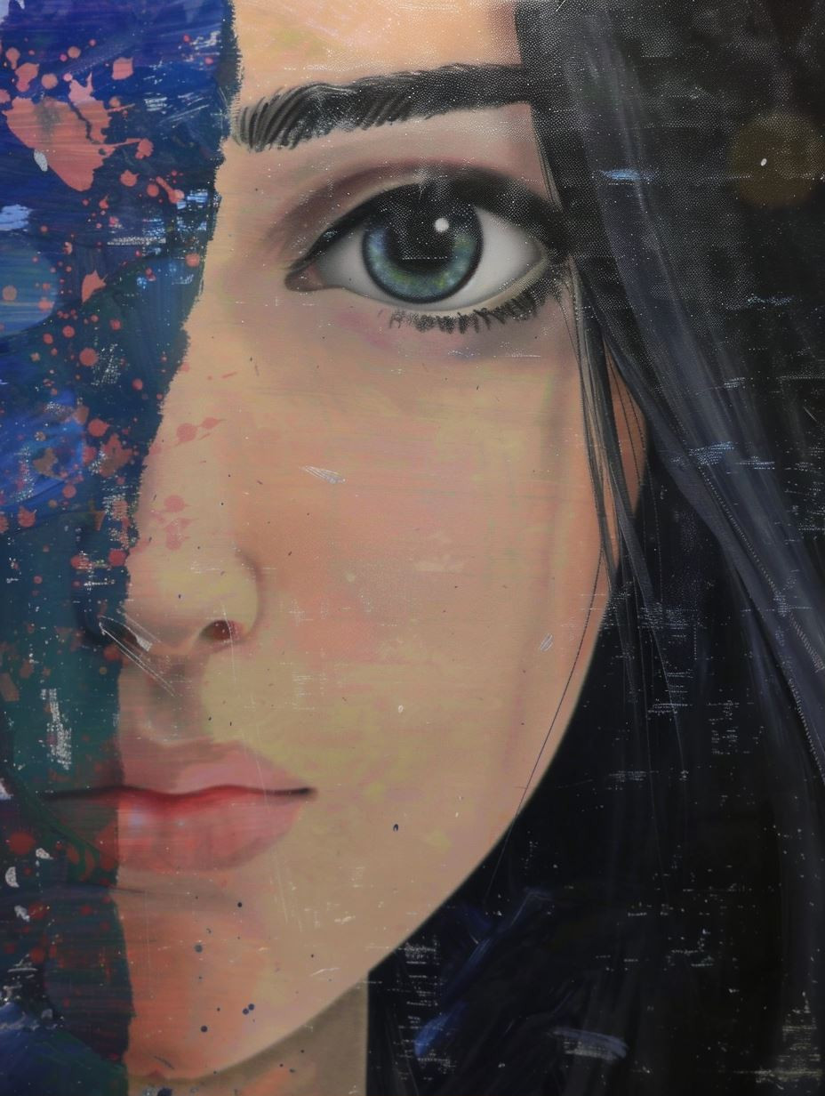 Faces of Imagination: A Portrait Study - Image 1