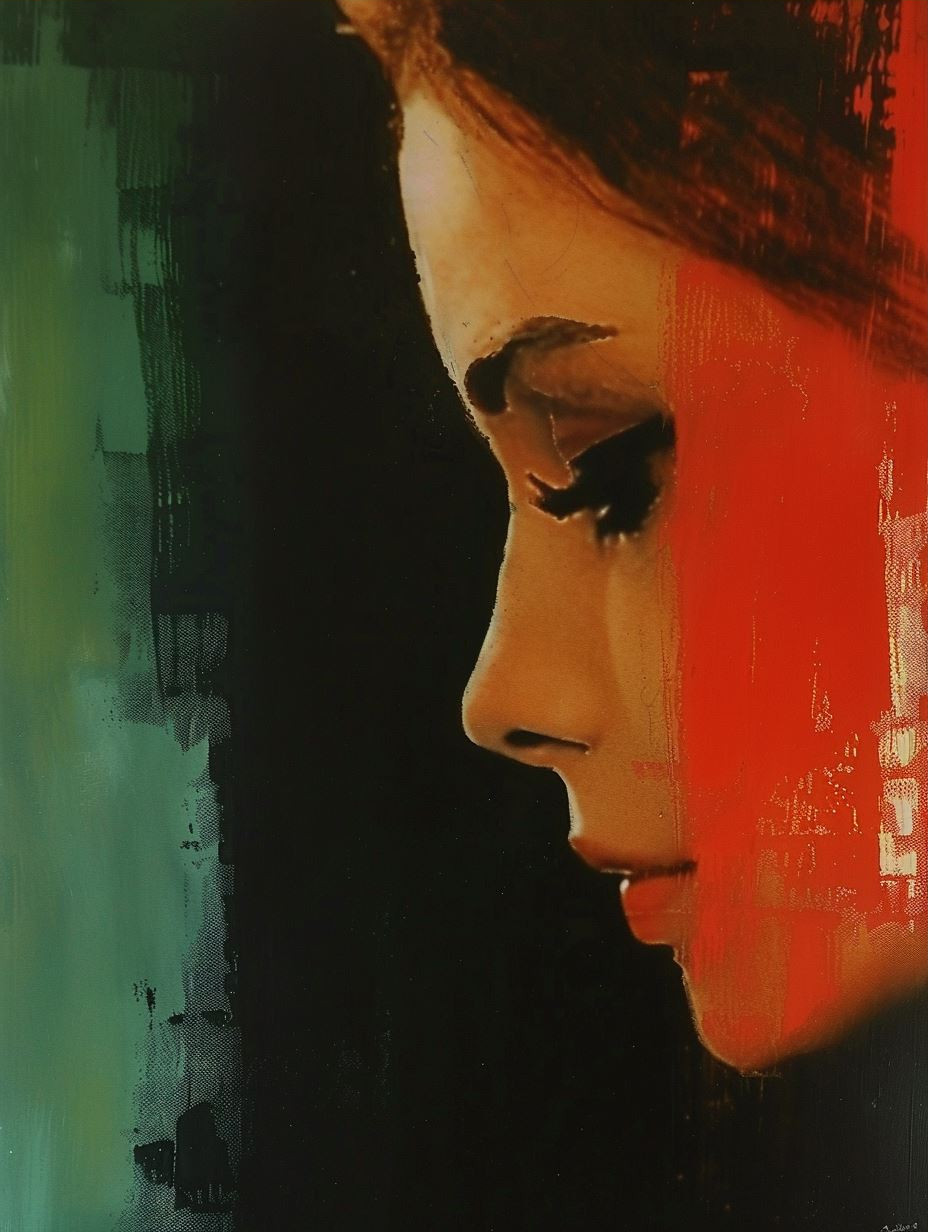 Abstract Portraits in Bold Contrast - Image 3