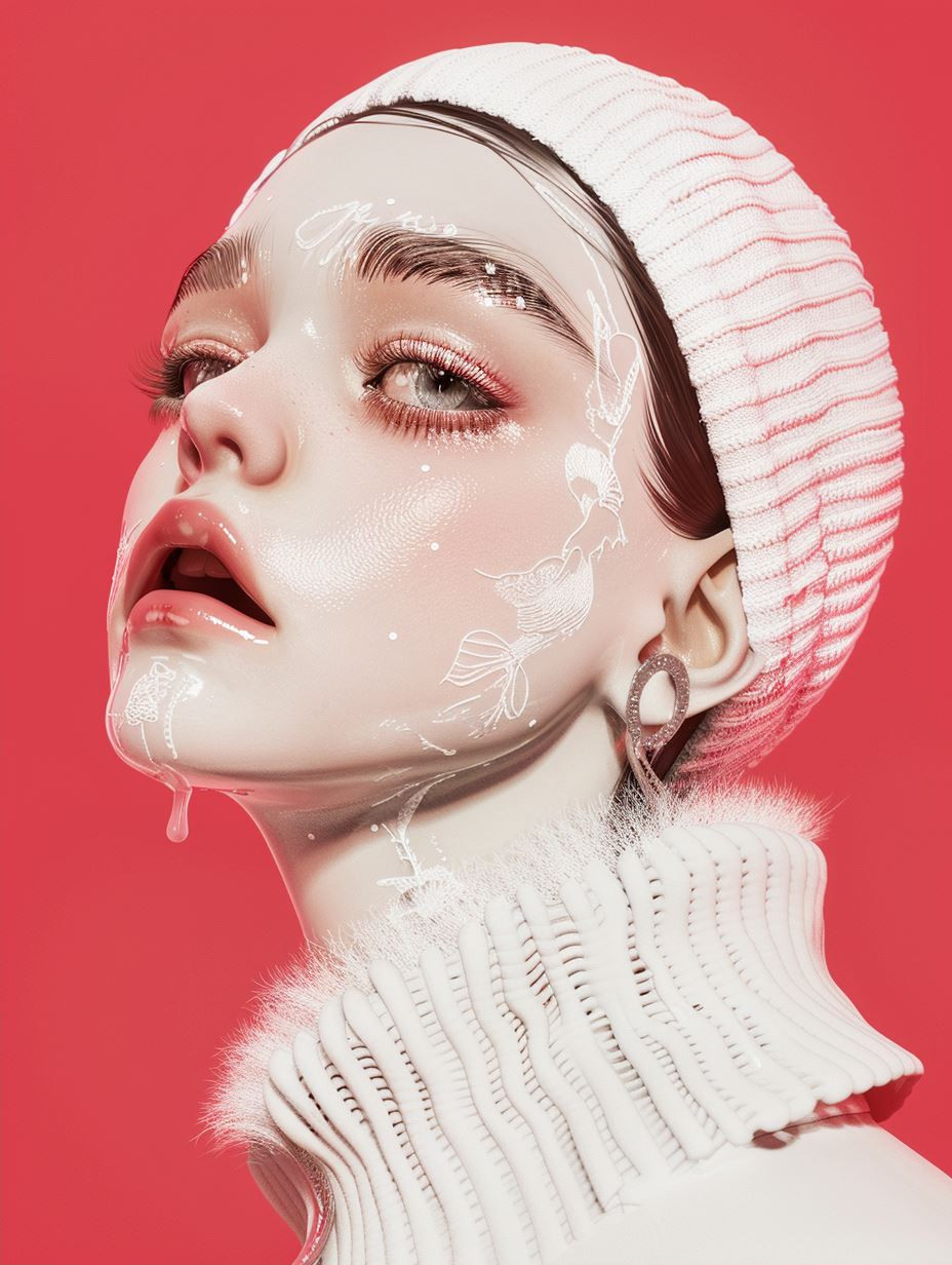 Dewy Crimson Avant Garde Beauty - Image 2