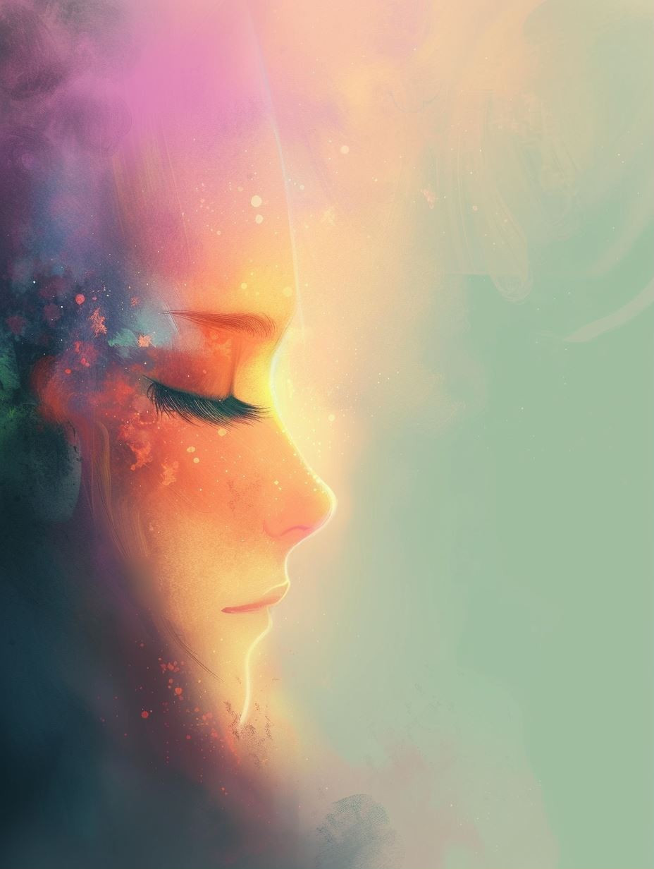 Ethereal Prism of Inner Peace - Image 1