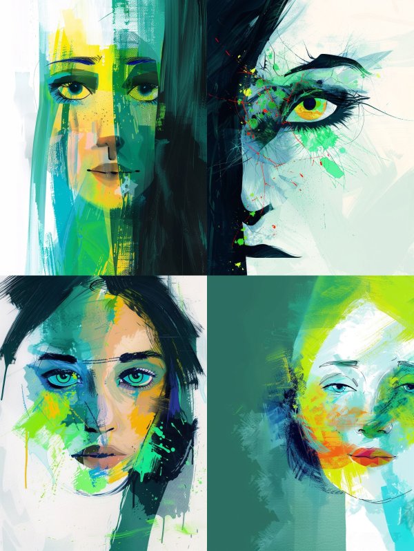 Prismatic Portraits of Modern Emotion