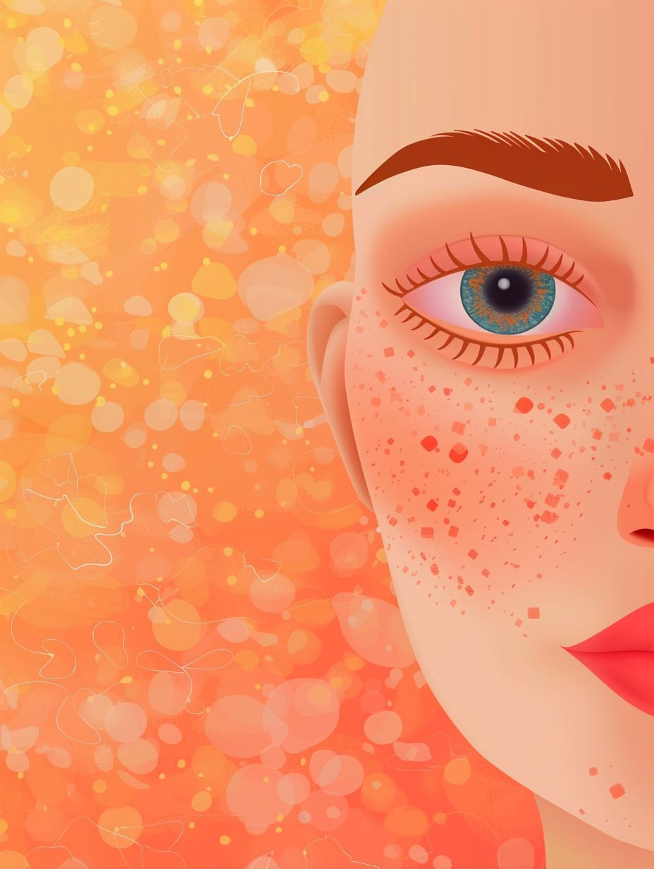 Sun-Kissed Visions: A Digital Portrait Study - Image 2