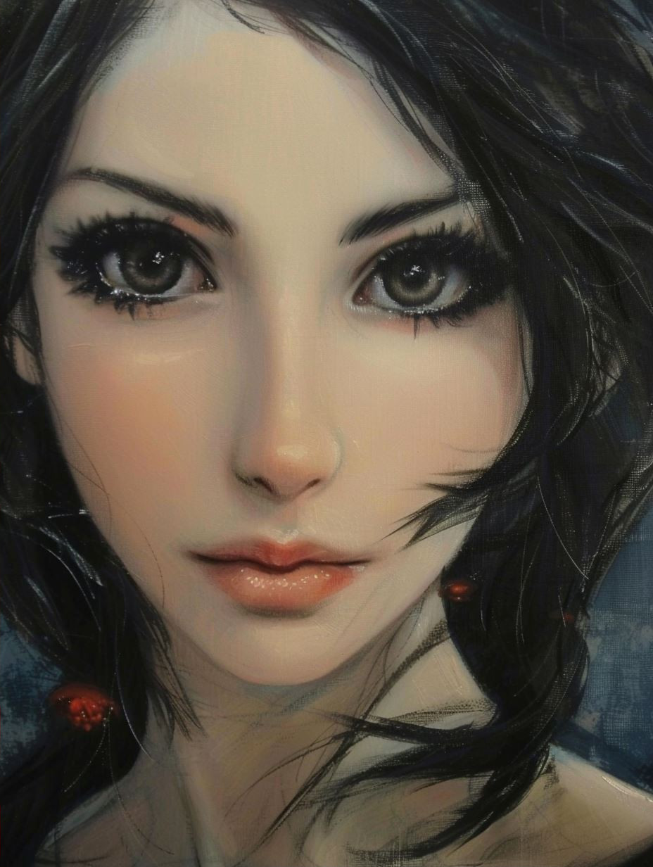 Ethereal Gazes: A Study of Four Faces - Image 2
