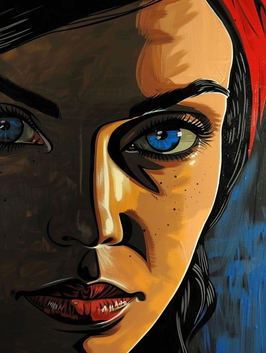 Noir Femme Fatale Illustration - Image 2