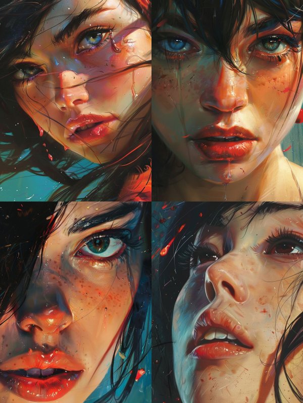 Ethereal Cinematic Portrait Study