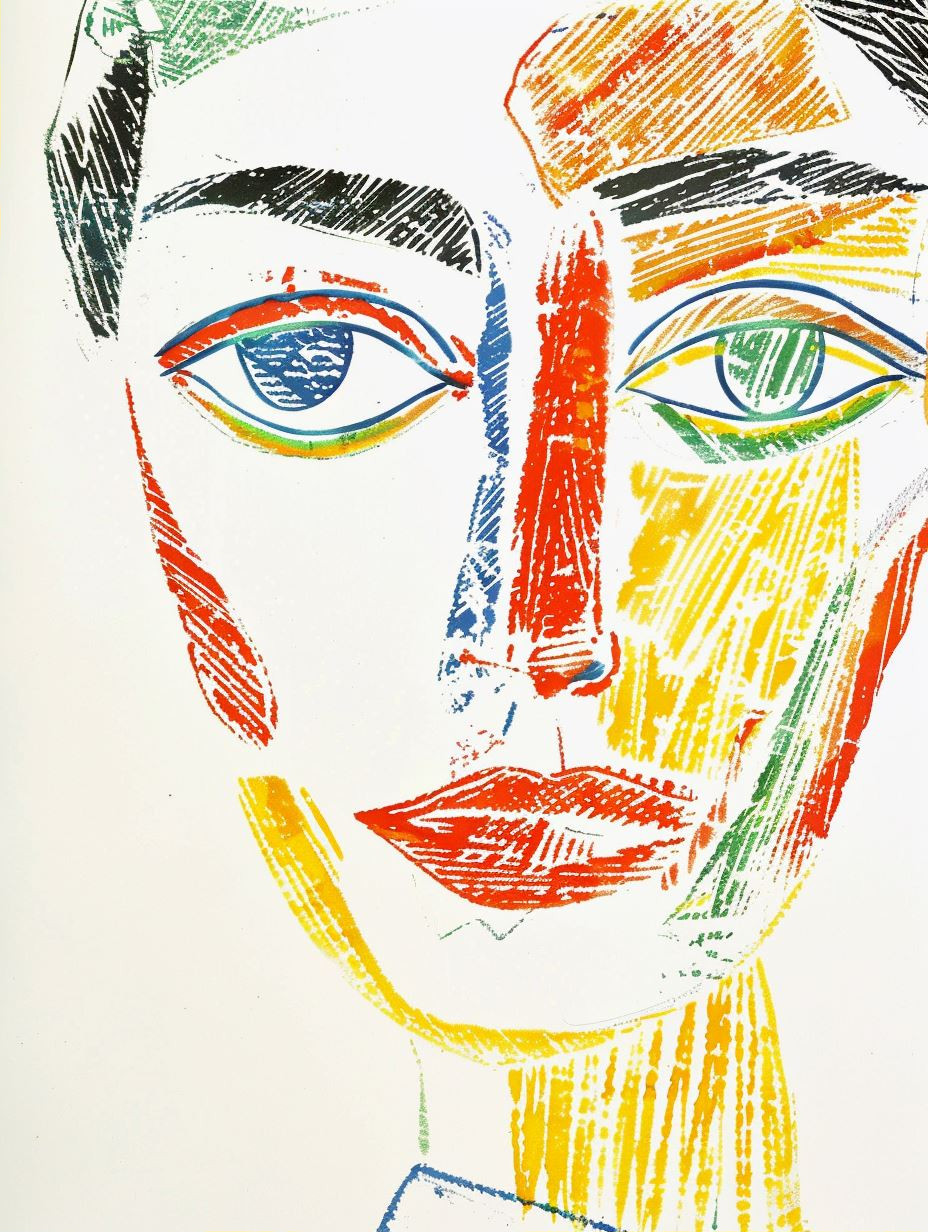 Abstract Prism Portrait Studies - Image 2