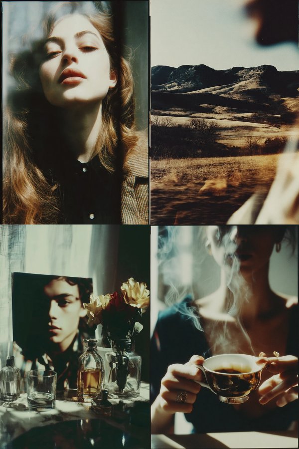 Melancholy Moments in Cinematic Frames
