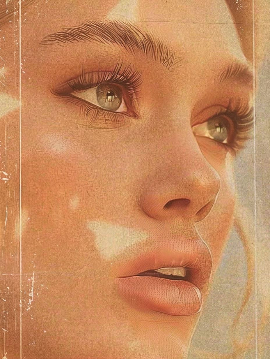 Golden Hour Glow: A Portrait Study - Image 1