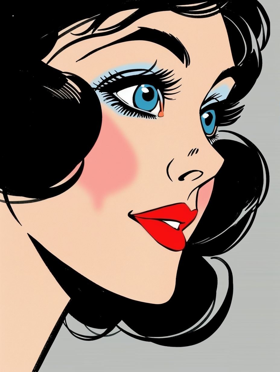 Pop Art Visions of Feminine Elegance - Image 3