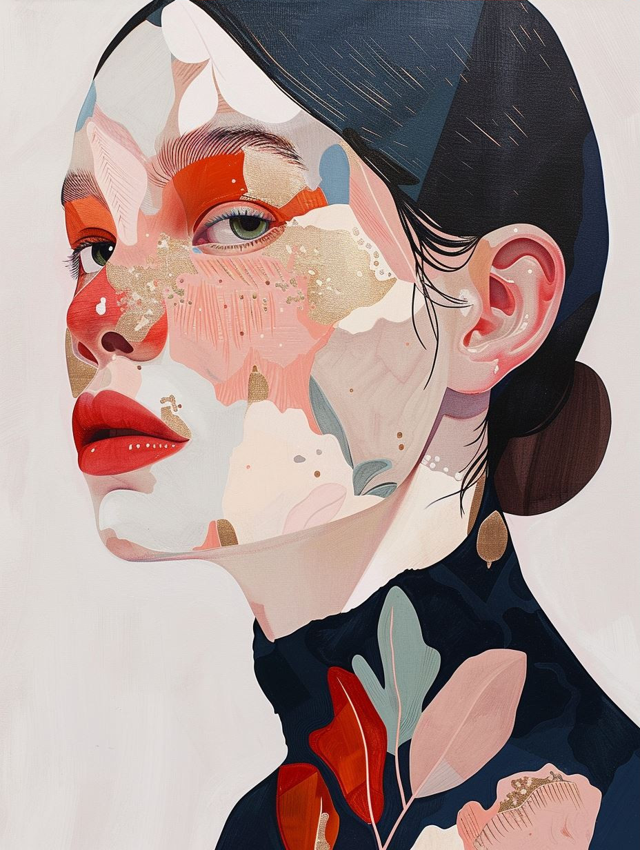 Floral Whispers: A Surreal Portrait Series - Image 3