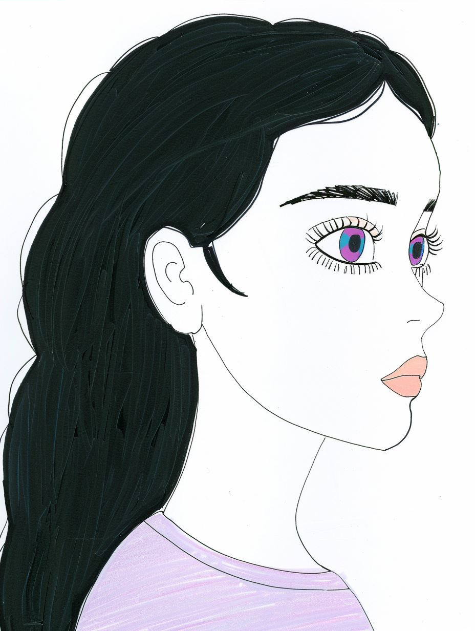 Dreamy Pastel Pop Portrait - Image 3