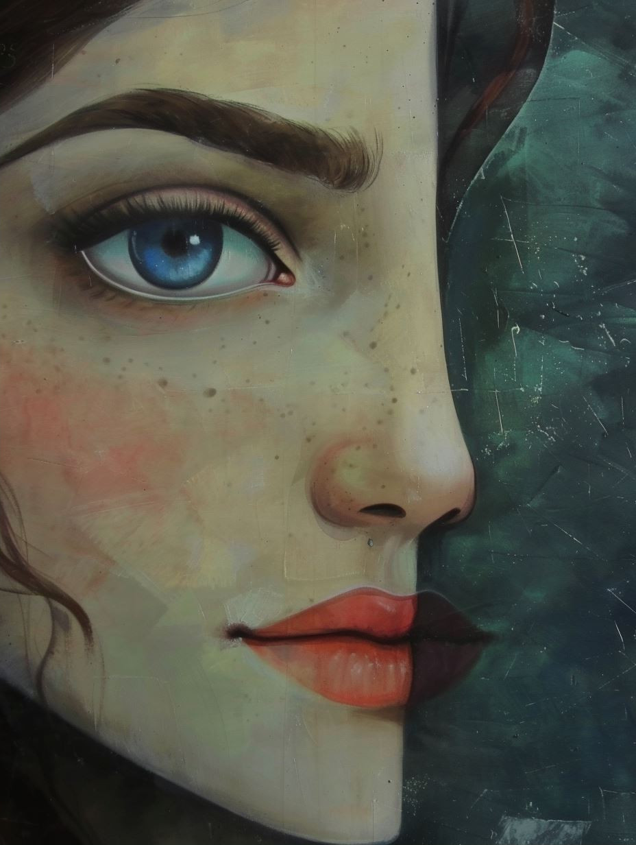 Ethereal Gazes: A Study of Feminine Portraits - Image 2