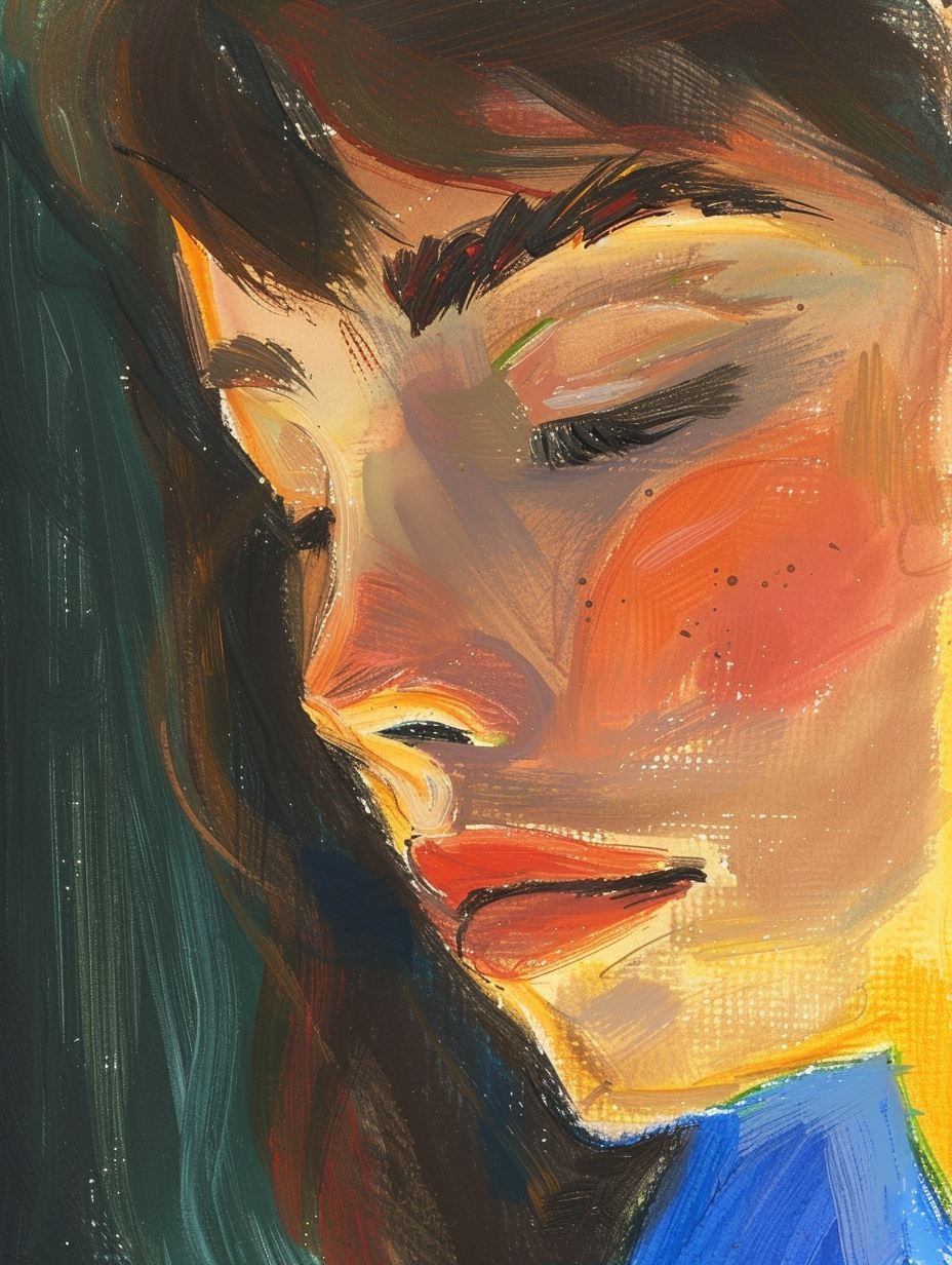 Vibrant Expressionist Portrait Studies - Image 2