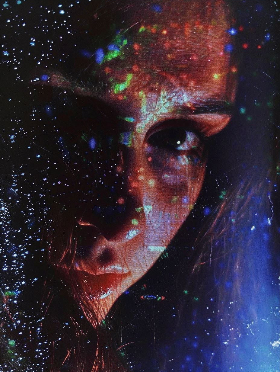 Celestial Gaze in Stardust - Image 3