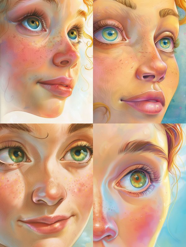 Sun-Kissed Ethereal Portrait