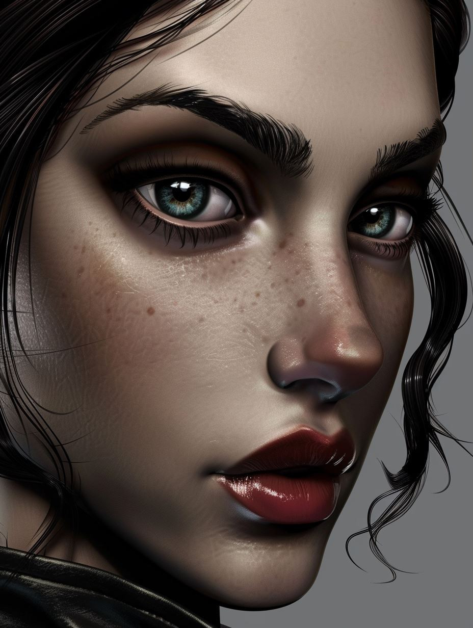 Dark Cinematic Fantasy Portraits - Image 1