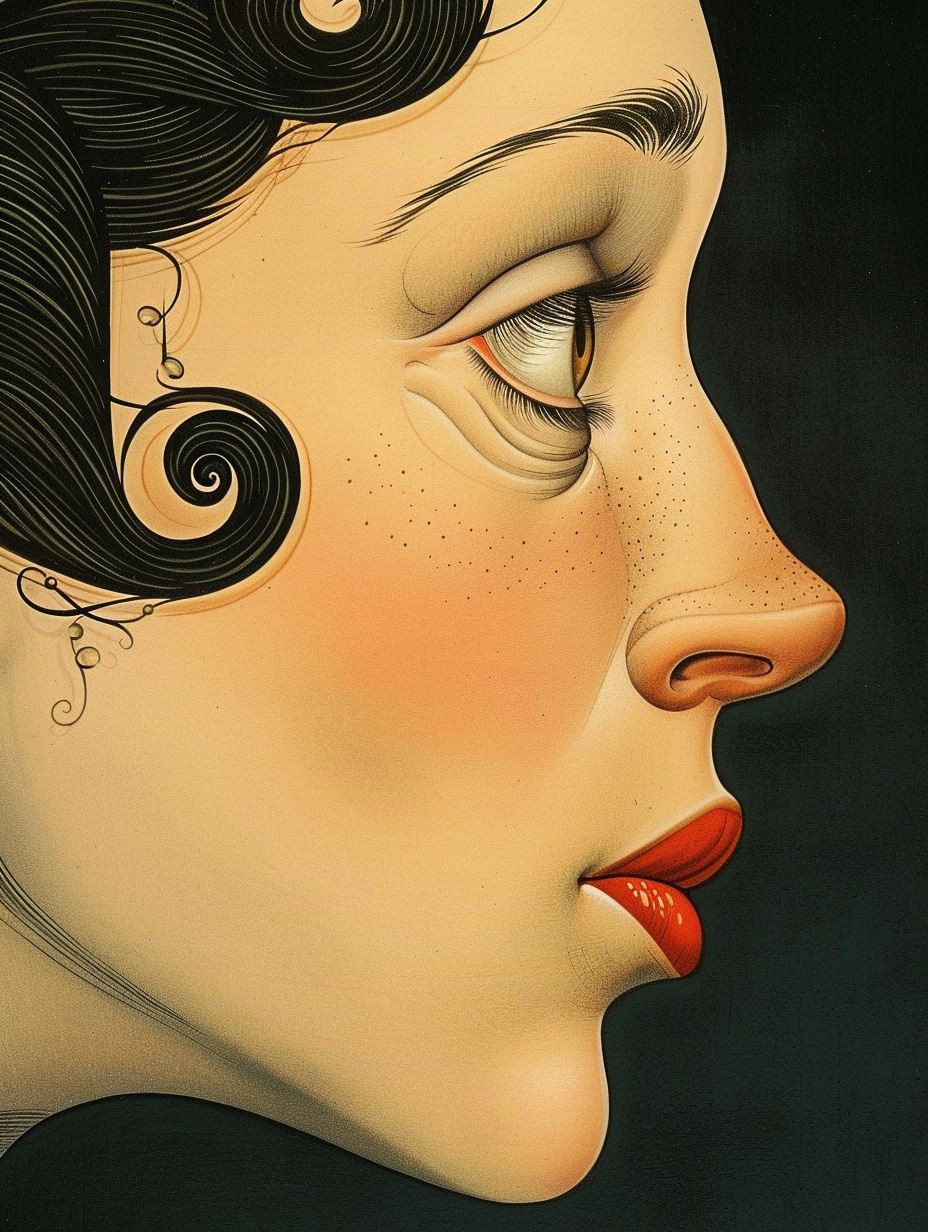 Elegant Vintage Portrait Studies - Image 1