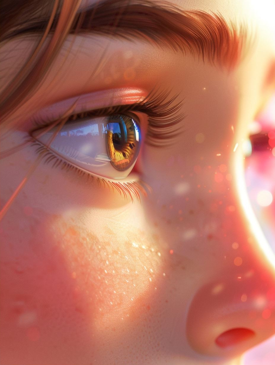 Golden Hour Dreamy Portrait - Image 2