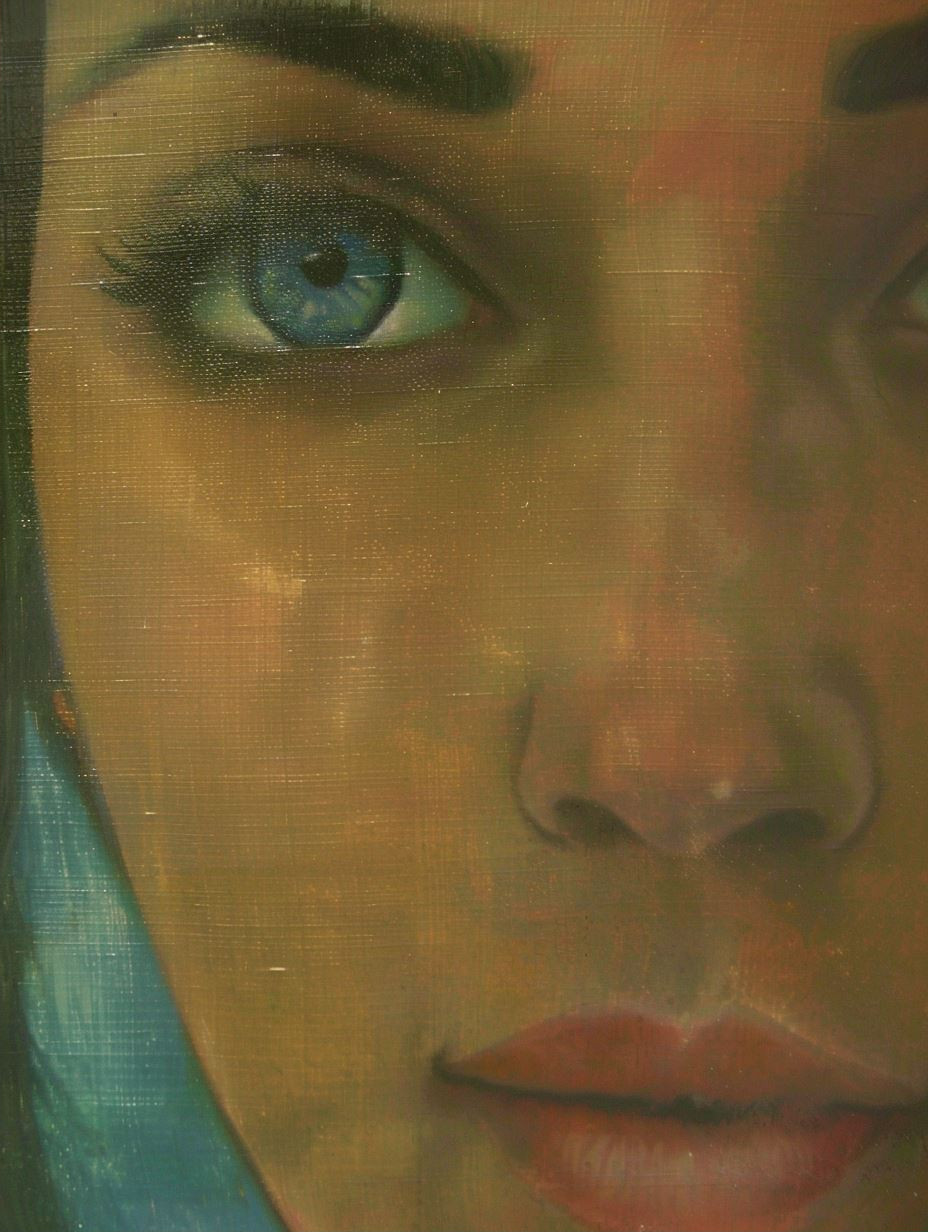Ethereal Gazes: A Portrait Study - Image 2