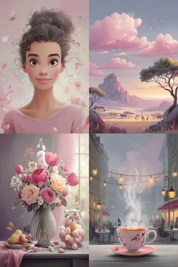 Dreamy Pastel Art Collection