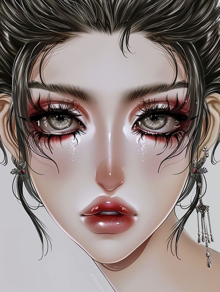 Melancholic Ethereal Digital Portraits - Image 1