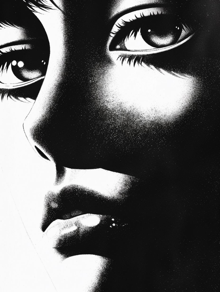 Noir Echoes of Silent Faces - Image 2