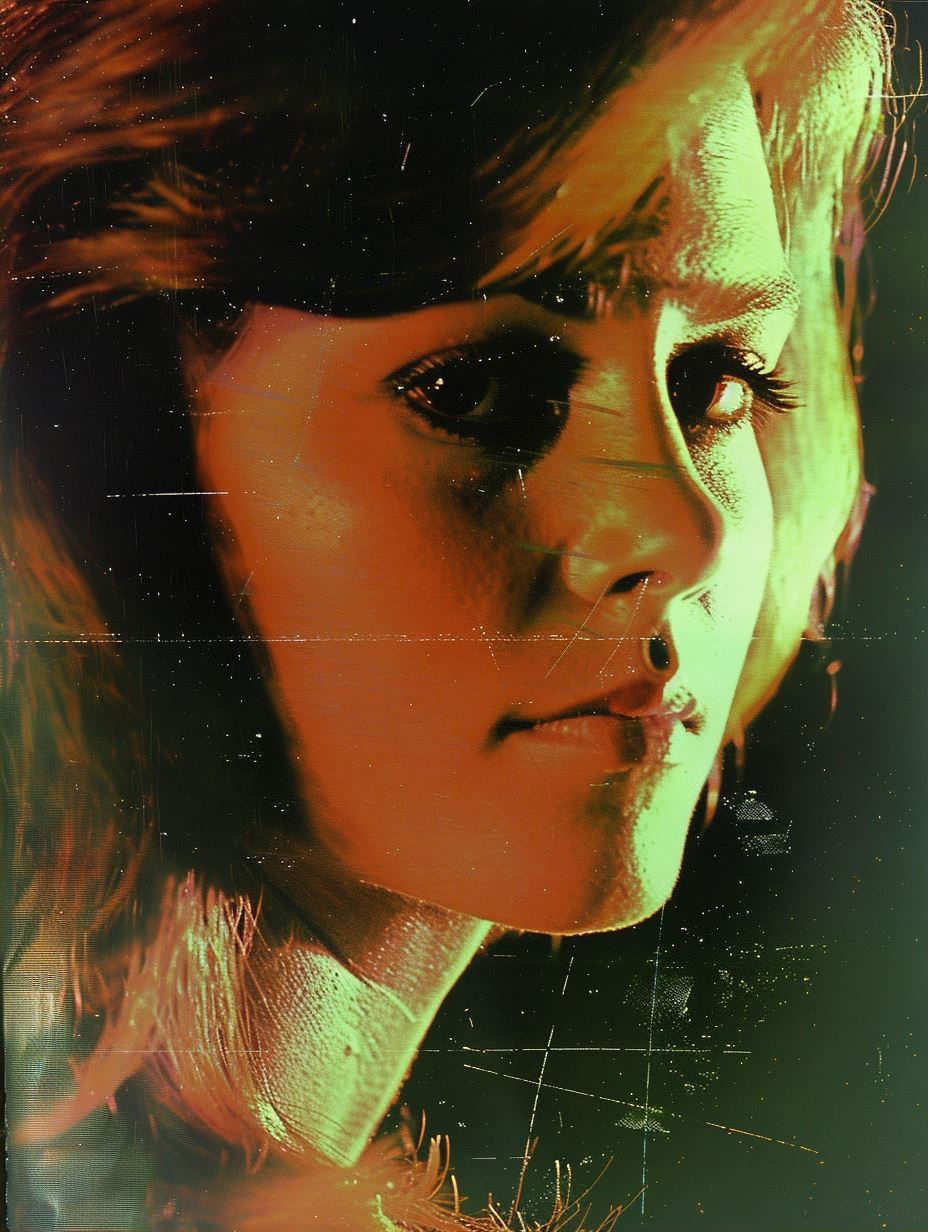 Emerald Shadows Cinematic Portrait - Image 2