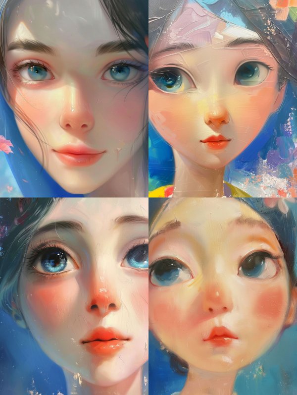 Ethereal Visions of Digital Beauty