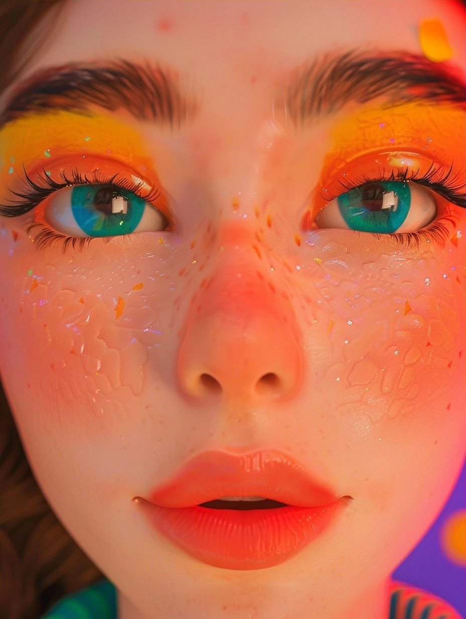 Vibrant Ethereal Summer Glow - Image 3