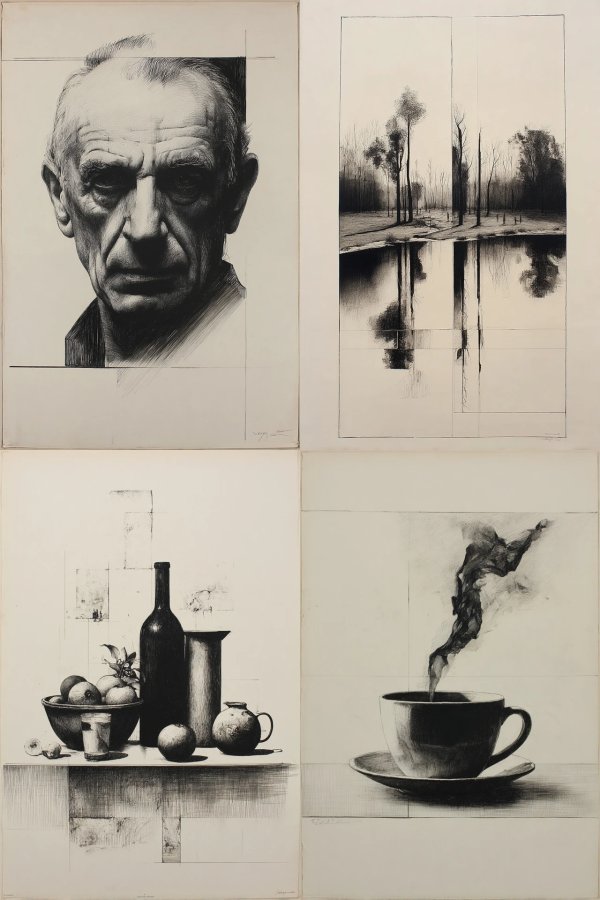 Studies in Contrast and Form
