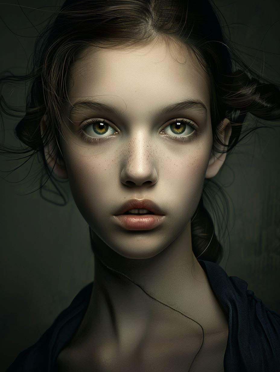 Ethereal Echoes of Classical Portraits - Image 2