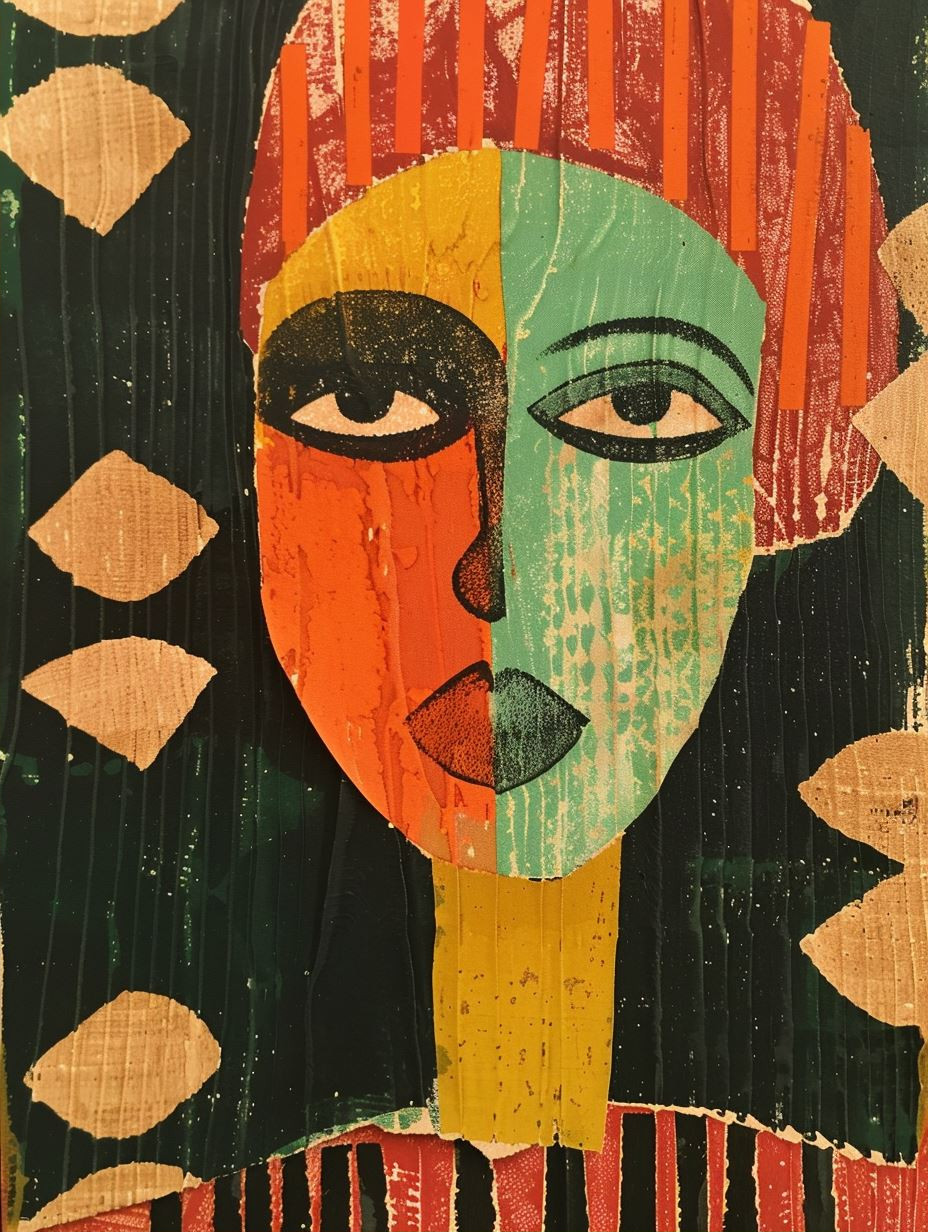Vibrant Faces of Abstract Expression - Image 2