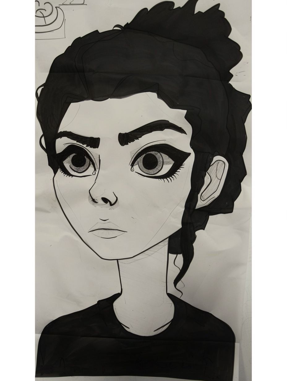 From Sketch to Finished Portrait - Image 1