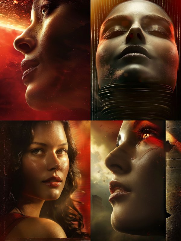 Dramatic Cinematic Portraiture Study