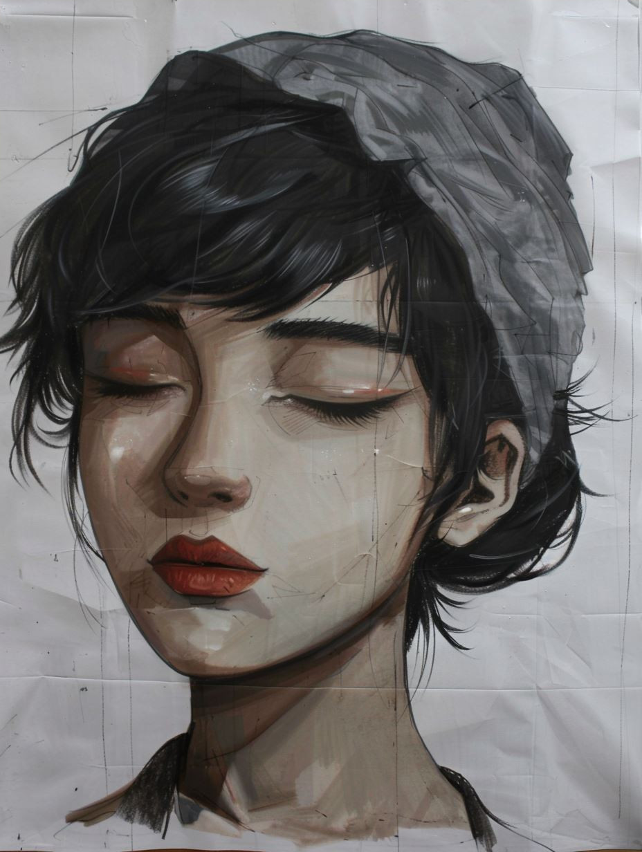 Ethereal Visions: A Study of Feminine Grace - Image 4