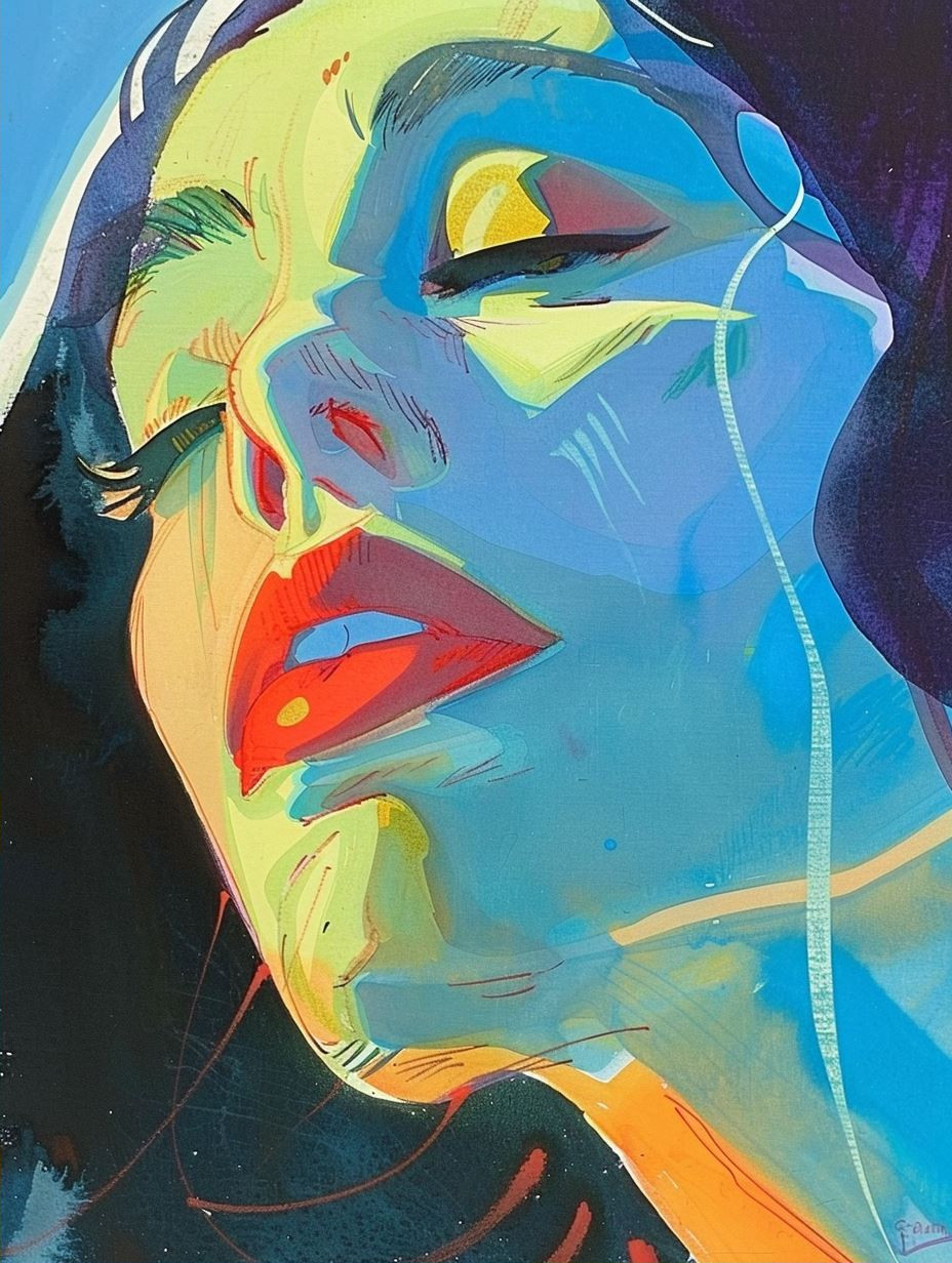 Neon Dreams: Four Faces of Color - Image 2