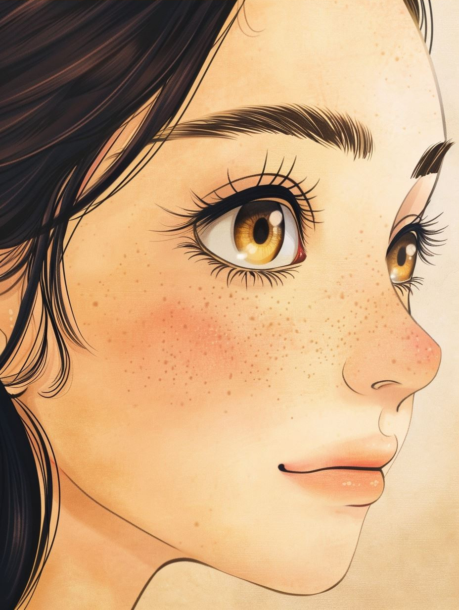Soft Ethereal Anime Portrait Study - Image 3