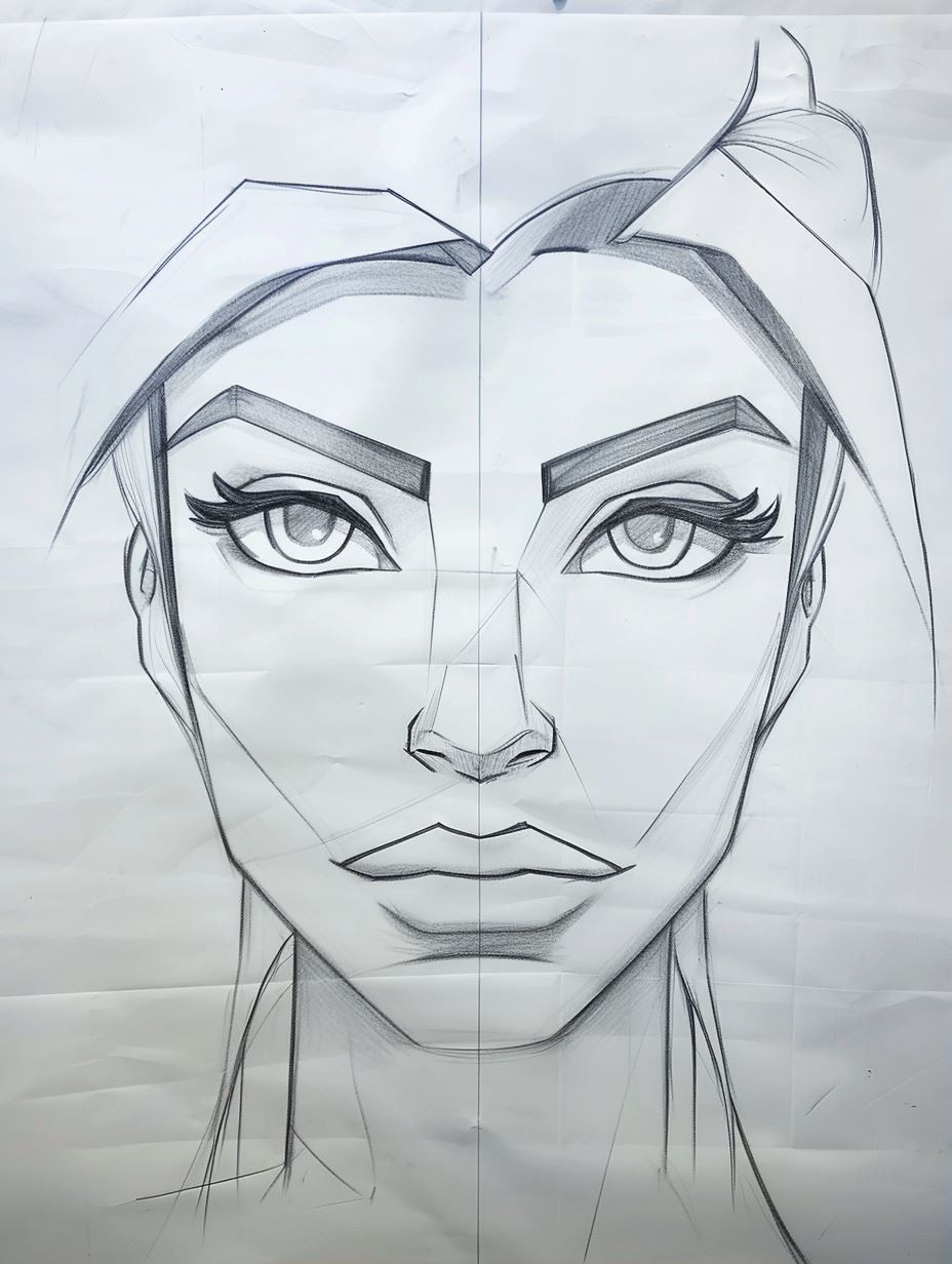 From Sketch to Soul: Portrait Evolution - Image 1