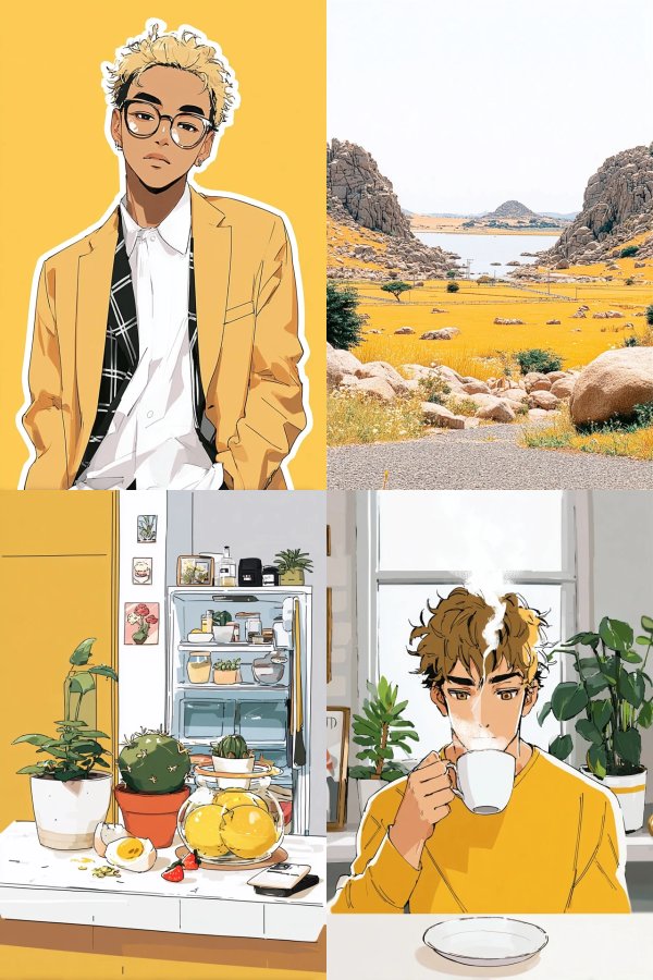Golden Urban Anime