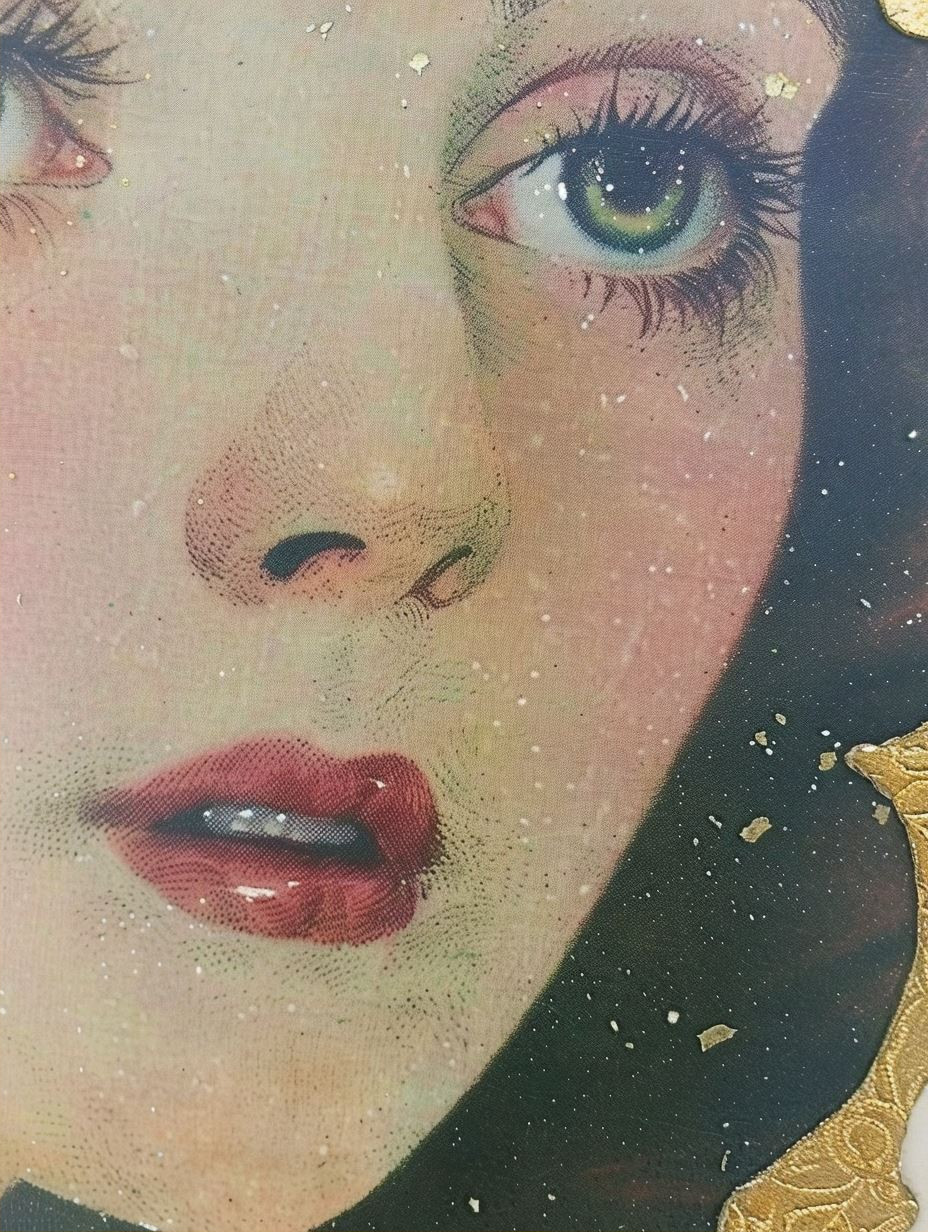 Celestial Gaze in Gold Dust - Image 2